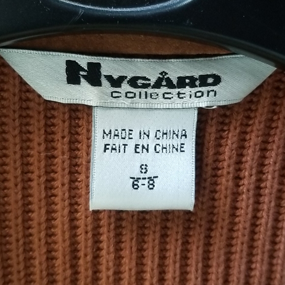 Nygård Collection Light Brown Tan Genuine Suede Jacket 6-8 - Picture 5 of 6